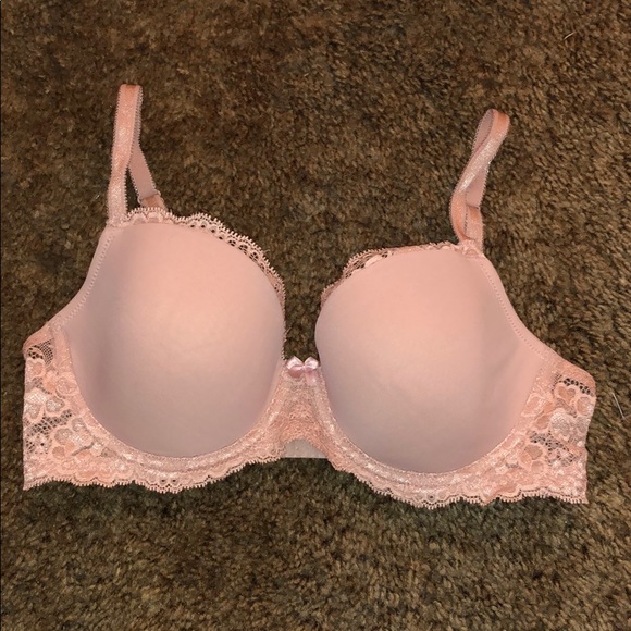 Victoria's Secret Other - Victoria’s Secret Nude Dream Angels Lined Demi Bra